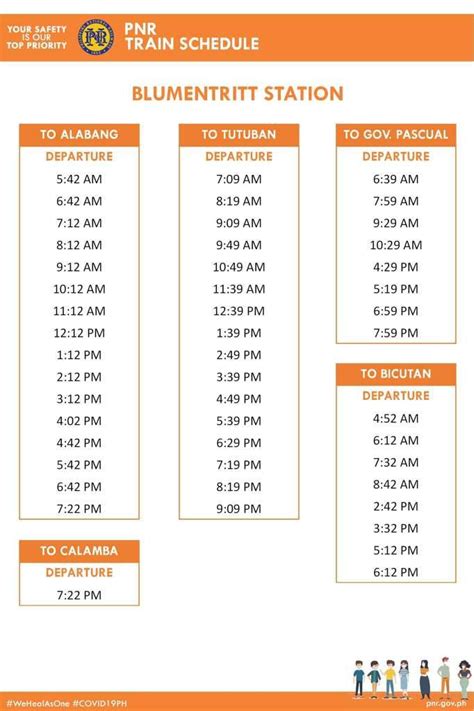 2024 PNR Schedule & List of Train Stations .